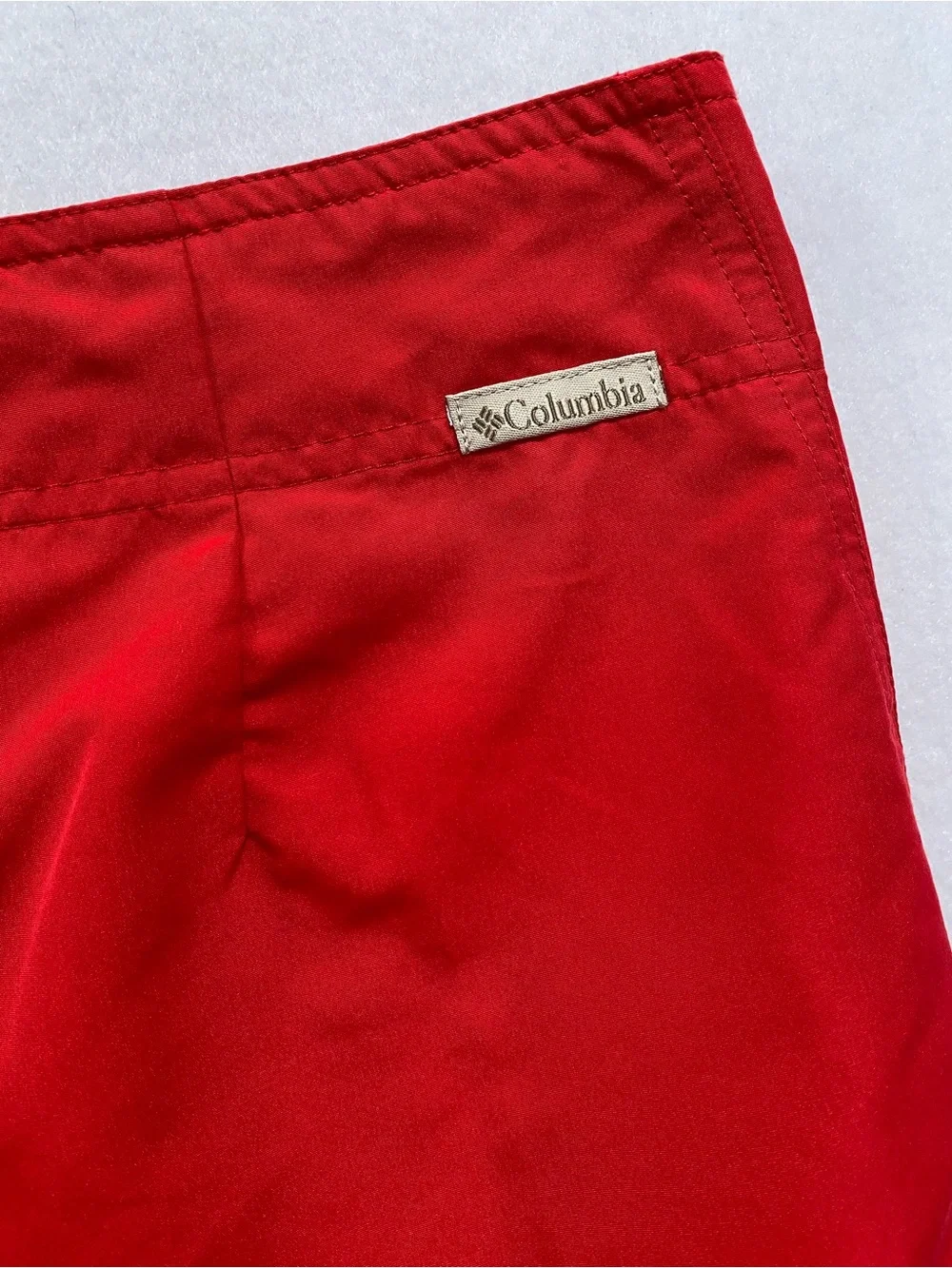 NWT Columbia Ohio State Buckeyes Board Shorts Men’s M Red Swim Trunks UPF 30
